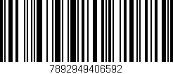 Código de barras (EAN, GTIN, SKU, ISBN): '7892949406592'