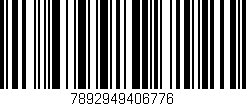 Código de barras (EAN, GTIN, SKU, ISBN): '7892949406776'