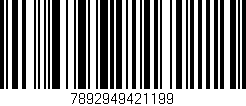 Código de barras (EAN, GTIN, SKU, ISBN): '7892949421199'