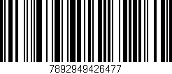 Código de barras (EAN, GTIN, SKU, ISBN): '7892949426477'