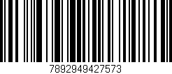 Código de barras (EAN, GTIN, SKU, ISBN): '7892949427573'