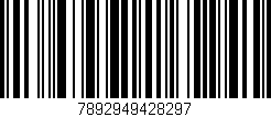 Código de barras (EAN, GTIN, SKU, ISBN): '7892949428297'