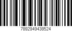 Código de barras (EAN, GTIN, SKU, ISBN): '7892949438524'