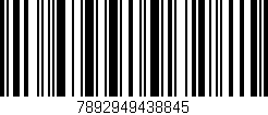 Código de barras (EAN, GTIN, SKU, ISBN): '7892949438845'