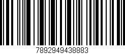 Código de barras (EAN, GTIN, SKU, ISBN): '7892949438883'