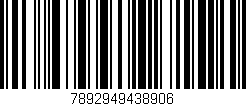 Código de barras (EAN, GTIN, SKU, ISBN): '7892949438906'