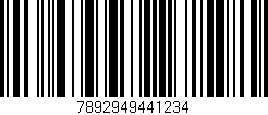 Código de barras (EAN, GTIN, SKU, ISBN): '7892949441234'