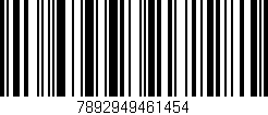 Código de barras (EAN, GTIN, SKU, ISBN): '7892949461454'