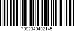 Código de barras (EAN, GTIN, SKU, ISBN): '7892949482145'