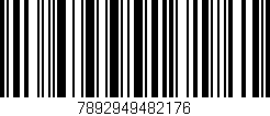 Código de barras (EAN, GTIN, SKU, ISBN): '7892949482176'