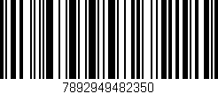 Código de barras (EAN, GTIN, SKU, ISBN): '7892949482350'