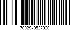 Código de barras (EAN, GTIN, SKU, ISBN): '7892949527020'