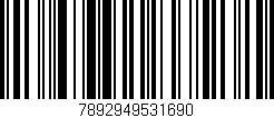 Código de barras (EAN, GTIN, SKU, ISBN): '7892949531690'