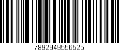 Código de barras (EAN, GTIN, SKU, ISBN): '7892949556525'