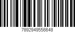 Código de barras (EAN, GTIN, SKU, ISBN): '7892949556648'