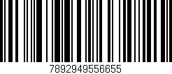 Código de barras (EAN, GTIN, SKU, ISBN): '7892949556655'