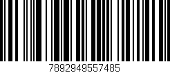 Código de barras (EAN, GTIN, SKU, ISBN): '7892949557485'