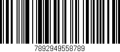 Código de barras (EAN, GTIN, SKU, ISBN): '7892949558789'