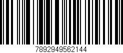 Código de barras (EAN, GTIN, SKU, ISBN): '7892949562144'
