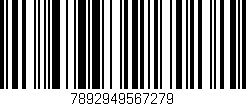 Código de barras (EAN, GTIN, SKU, ISBN): '7892949567279'