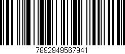 Código de barras (EAN, GTIN, SKU, ISBN): '7892949567941'