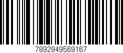 Código de barras (EAN, GTIN, SKU, ISBN): '7892949569167'