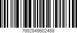 Código de barras (EAN, GTIN, SKU, ISBN): '7892949602468'
