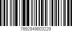Código de barras (EAN, GTIN, SKU, ISBN): '7892949603229'