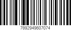 Código de barras (EAN, GTIN, SKU, ISBN): '7892949607074'