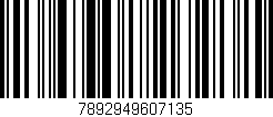 Código de barras (EAN, GTIN, SKU, ISBN): '7892949607135'