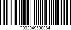 Código de barras (EAN, GTIN, SKU, ISBN): '7892949608064'