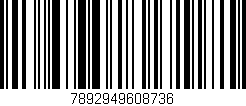 Código de barras (EAN, GTIN, SKU, ISBN): '7892949608736'
