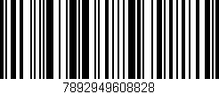Código de barras (EAN, GTIN, SKU, ISBN): '7892949608828'