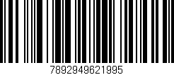 Código de barras (EAN, GTIN, SKU, ISBN): '7892949621995'