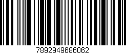 Código de barras (EAN, GTIN, SKU, ISBN): '7892949686062'