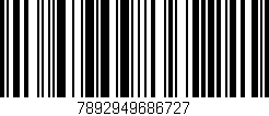 Código de barras (EAN, GTIN, SKU, ISBN): '7892949686727'