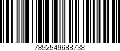 Código de barras (EAN, GTIN, SKU, ISBN): '7892949688738'