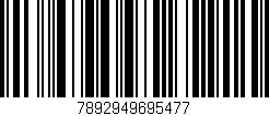 Código de barras (EAN, GTIN, SKU, ISBN): '7892949695477'