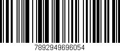 Código de barras (EAN, GTIN, SKU, ISBN): '7892949696054'