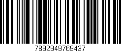 Código de barras (EAN, GTIN, SKU, ISBN): '7892949769437'