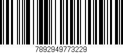 Código de barras (EAN, GTIN, SKU, ISBN): '7892949773229'