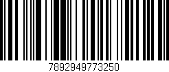 Código de barras (EAN, GTIN, SKU, ISBN): '7892949773250'