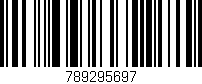 Código de barras (EAN, GTIN, SKU, ISBN): '789295697'