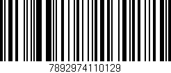 Código de barras (EAN, GTIN, SKU, ISBN): '7892974110129'
