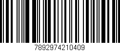 Código de barras (EAN, GTIN, SKU, ISBN): '7892974210409'