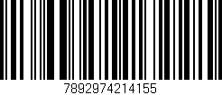 Código de barras (EAN, GTIN, SKU, ISBN): '7892974214155'