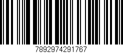 Código de barras (EAN, GTIN, SKU, ISBN): '7892974291767'
