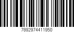 Código de barras (EAN, GTIN, SKU, ISBN): '7892974411950'