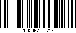 Código de barras (EAN, GTIN, SKU, ISBN): '7893067148715'