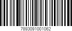 Código de barras (EAN, GTIN, SKU, ISBN): '7893091001062'